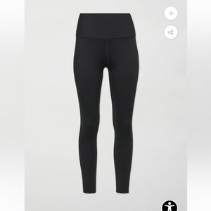 Carbon 38 Ribbed 7/8 Legging- Black- NWT